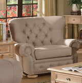 Acme - Shantoria Chair 51307 Beige Linen