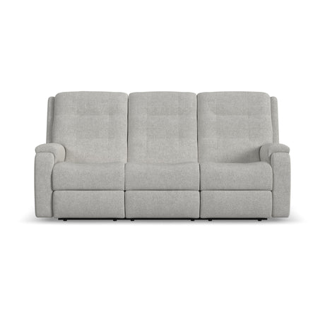 Arlo Transitional Fabric Reclining Sofa | Flexsteel