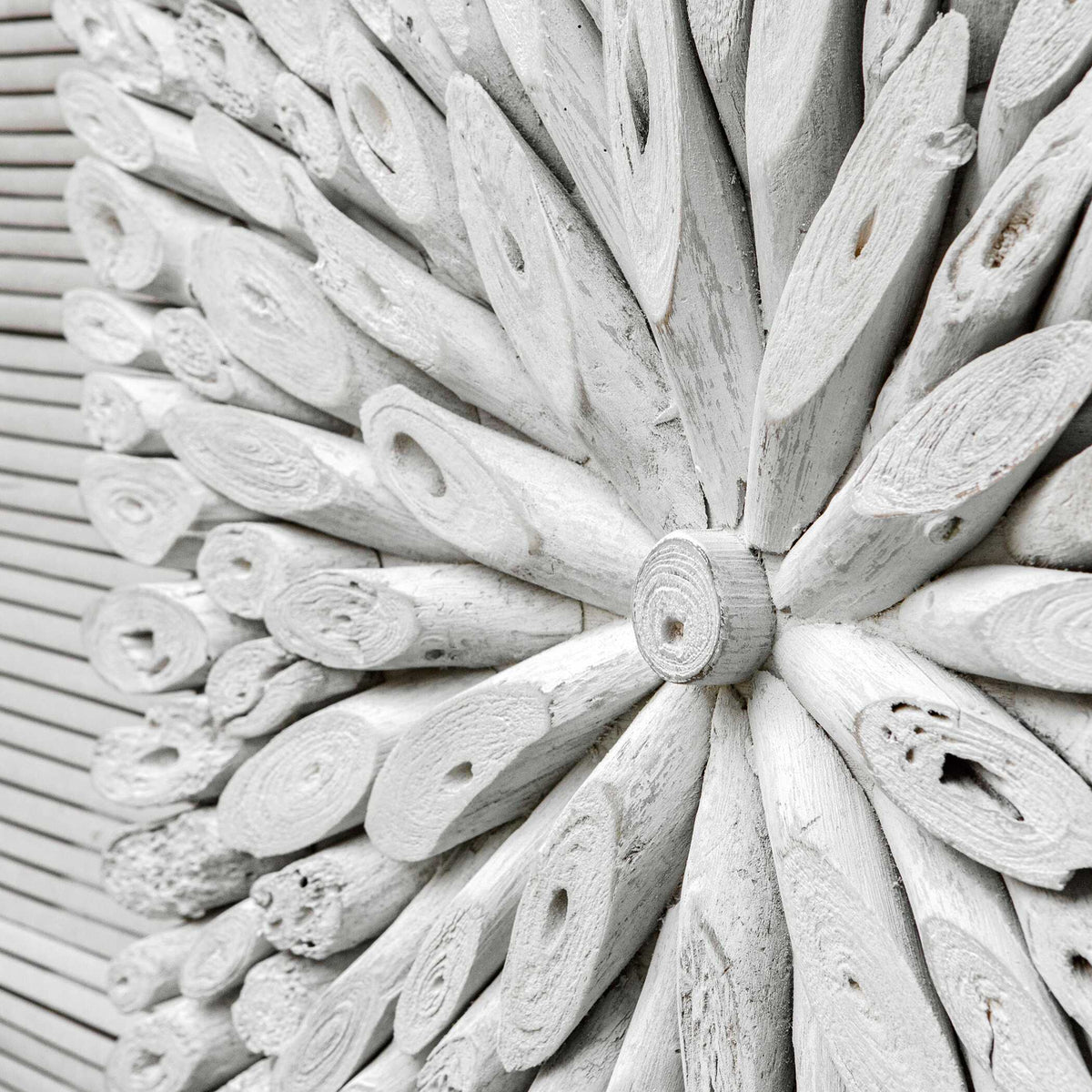 Bahama Wood Wall Decor - White by Uttermost - View 5
