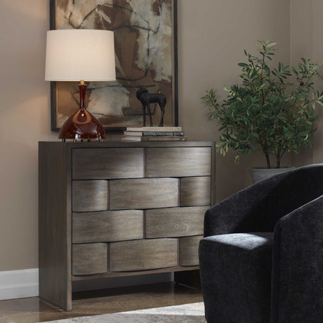 Lydon 4 Drawer Chest - Dark Brown by Uttermost - View 3