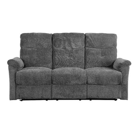 Acme - Treyton Motion Sofa 51815 Gray Chenille