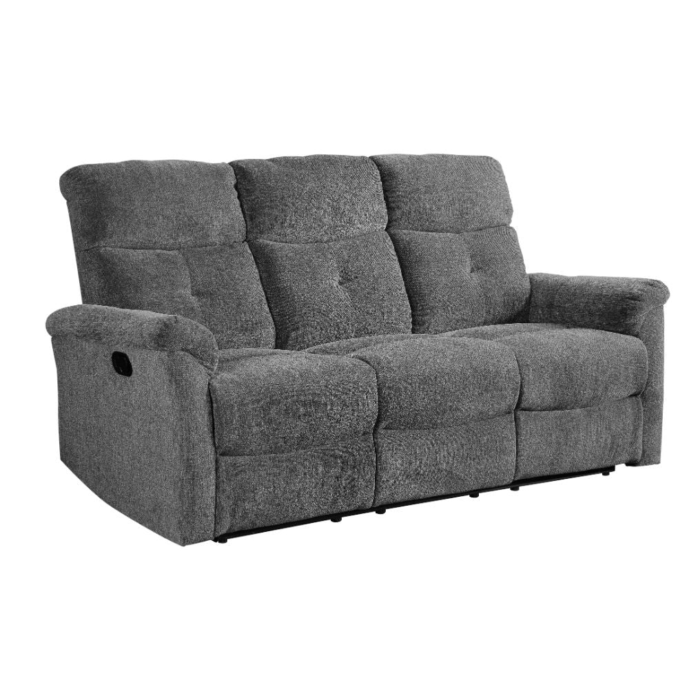 Acme - Treyton Motion Sofa 51815 Gray Chenille