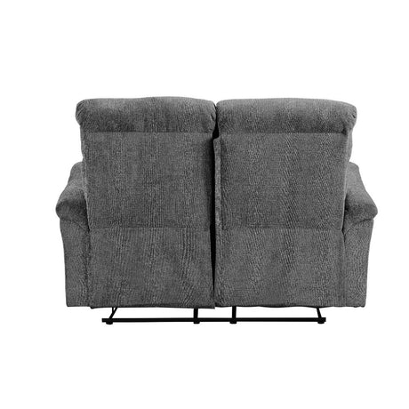 Acme - Treyton Motion Loveseat 51816 Gray Chenille