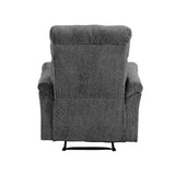 Acme - Treyton Motion Recliner 51817 Gray Chenille