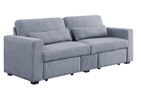 Acme - Rogyne Sofa W/Storage 51895 Gray Linen