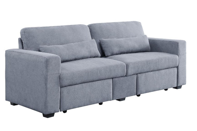 Acme - Rogyne Sofa W/Storage 51895 Gray Linen