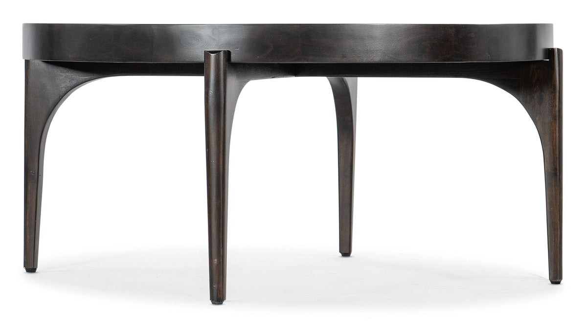 Commerce And Market Round Coffee Table - Black by Hooker Furniture - View 1