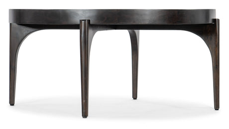 Commerce And Market Round Coffee Table - Black by Hooker Furniture - View 1