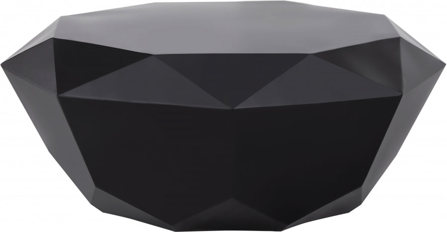 Gemma 3 Piece Occasional Table Set In Matte Black - 222Black-3Set | Meridian - sold by Home Elegance USA