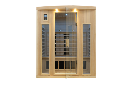 Home Low EMF Far Infrared Sauna – Canadian Eastern Hemlock | Health & Wellness Benefits - sold by Home Elegance USA