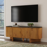 Eclipse Entertainment Base - Dark Gray / Light Brown | Flexsteel