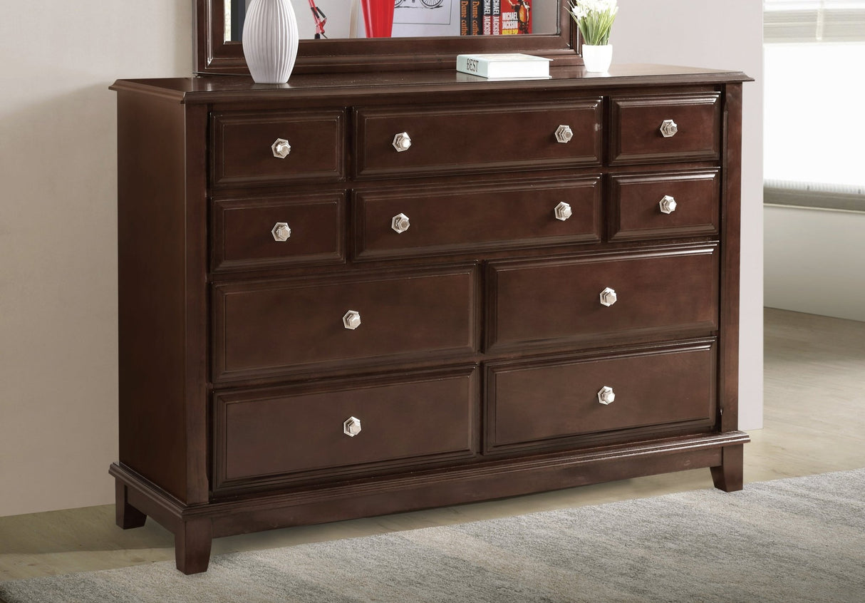 Ashford G9800 - D Dresser , Cappuccino - B078108513 - Home Elegance USA - 1