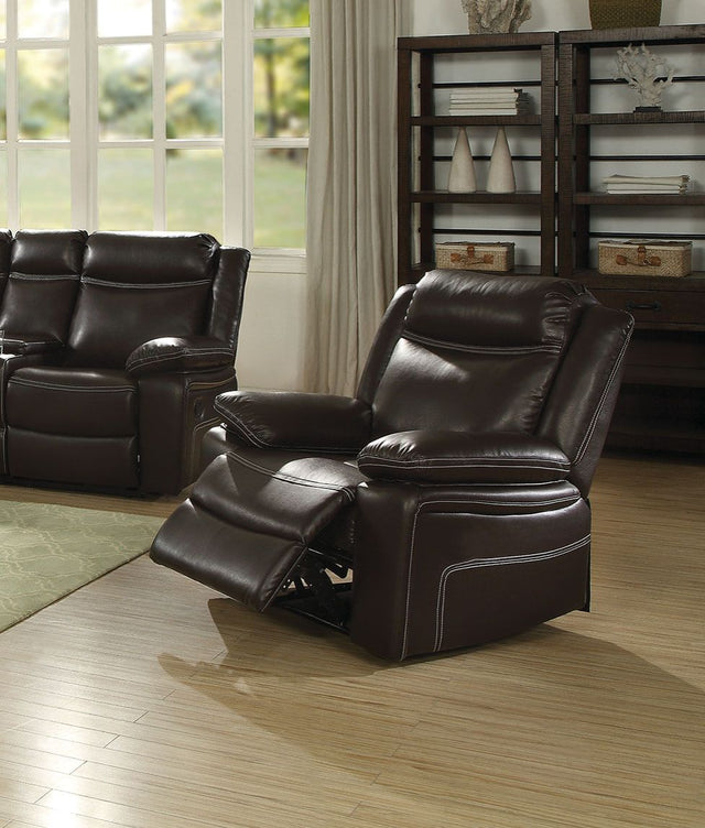 Corra Motion Recliner 52052 Espresso Synthetic Leather | Acme - 52052 - Home Elegance USA - 1