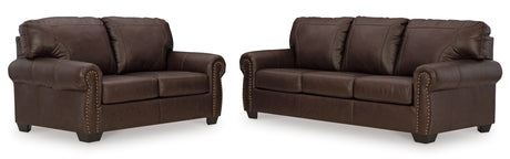 Colleton Living Room Set Dark Brown | Ashley - Home Elegance USA