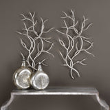 Silver Branches Wall Art (Set of 2) by Uttermost - View 2