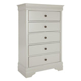 5 Drawer Light Gray Chest Jorstad B378 - 46 - Ashley - B378 - 46 - image - 1