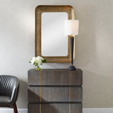 Alvaro Antique Brass Mirror - Bronze by Uttermost - View 2