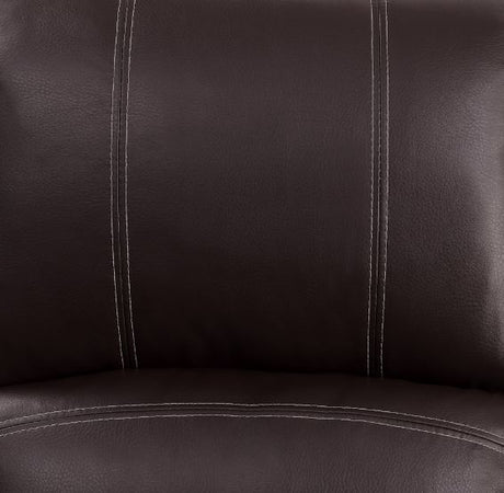 Acme - Zuriel Power Motion Recliner W/USB 52284 Brown Synthetic Leather