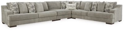 Ashley Smoke Bayless 52304S2 4 - Piece Sectional - Chenille - 52304S2 - Home Elegance USA - 1