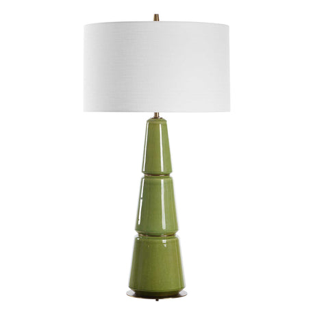Mendell Table Lamp - Green by Uttermost - View 4