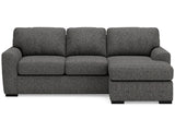 Ashley Pewter Gardiner Sofa Chaise - Chenille