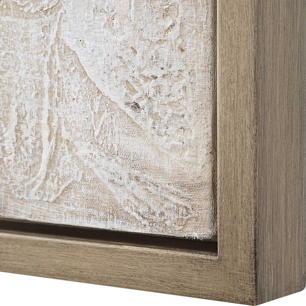 Desert Oasis Abstract Canvas Art - Gray by Uttermost - View 6