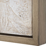 Desert Oasis Abstract Canvas Art - Gray by Uttermost - View 6