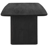 Kirin Reclaimed Fir Dining Table - Black by Uttermost - View 6