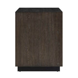 Barrett Oak Cabinet Dark Charcoal - Black by Uttermost - View 7