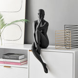 Antoinette Doll Sculpture // Matte Black  | Finesse
