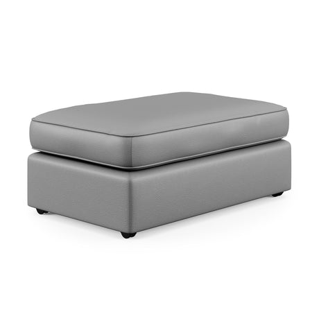 Vail Leather Cocktail Ottoman | Flexsteel