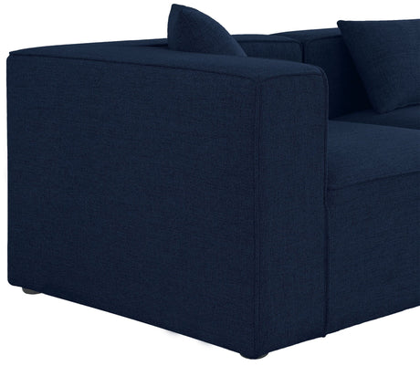 Cube - Modular Sectional 4 Piece - Navy - 630Navy - Sec4B - Home Elegance USA - 2