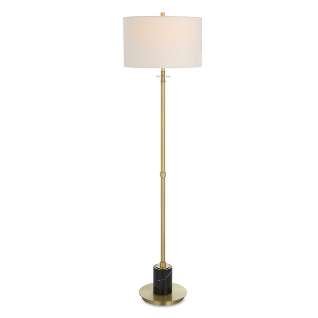 Guard Brass Floor Lamp - Yellow by Uttermost - View 1