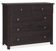 Driftwood Five-Drawer Chest Burnt Timber - Black by Hooker Furniture - View 1