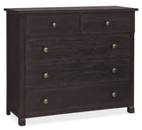 Driftwood Five-Drawer Chest Burnt Timber - Black by Hooker Furniture - View 1