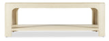 Archives Raffia Rectangle Coffee Table - Beige by Hooker Furniture - View 6