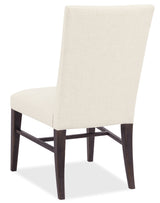 Driftwood Fabric Upholstered Side Chair (Set of 2) Burnt Timber / Beige - Black / Beige by Hooker Furniture - View 3