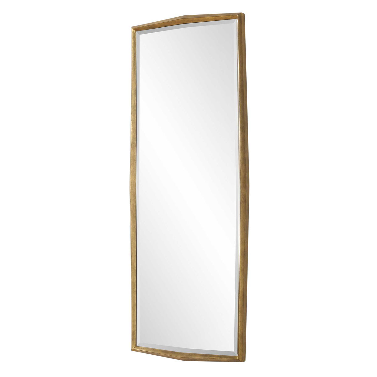 On Point Wood Dressing Mirror - Gold by Uttermost - View 4