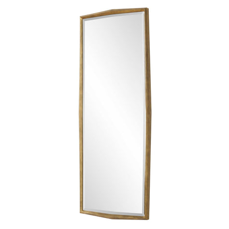 On Point Wood Dressing Mirror - Gold by Uttermost - View 4