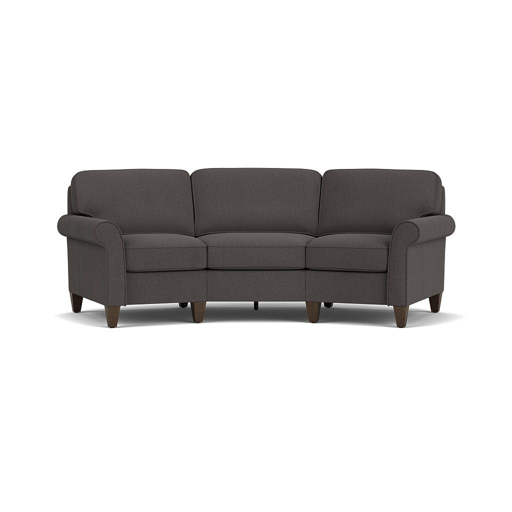 Westside Leather Conversation Sofa | Flexsteel