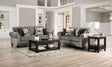 Delgada - Sofa & Loveseat - Graphite
