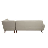 Acme - Essick II Sectional Sofa 53045 Gray Synthetic Leather