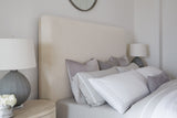 Modern Mood King Upholstered Panel Bed - Beige by Hooker Furniture - View 2