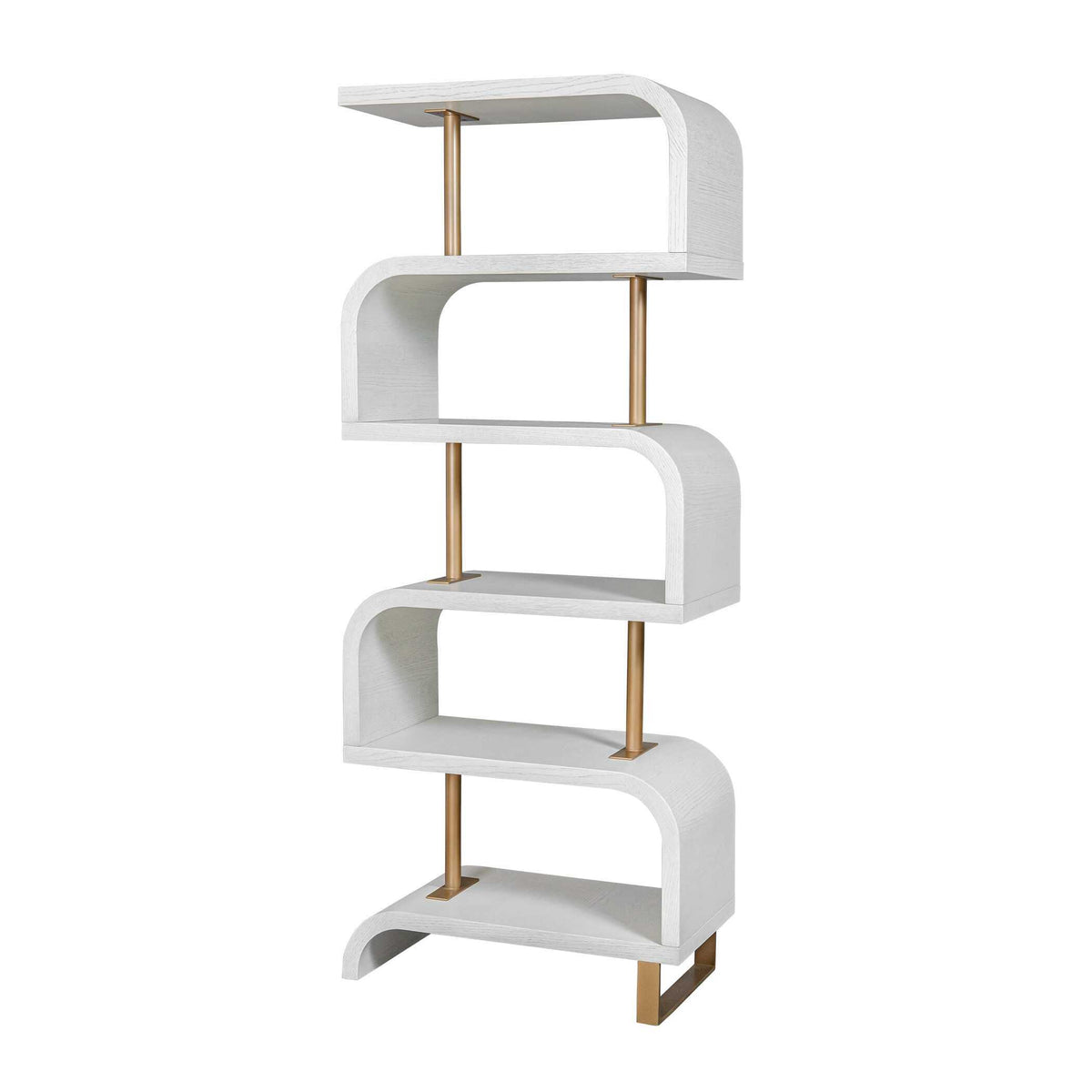 Bia Etagere - White by Uttermost - View 3