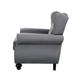 Acme - Hannes Sofa W/2 Pillows 53280 Gray Fabric