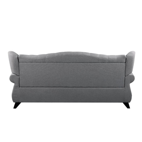 Acme - Hannes Sofa W/2 Pillows 53280 Gray Fabric