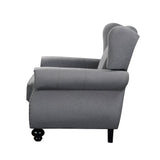 Acme - Hannes Chair 53282 Gray Fabric