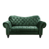 Acme - Iberis Loveseat 53402 Green Velvet