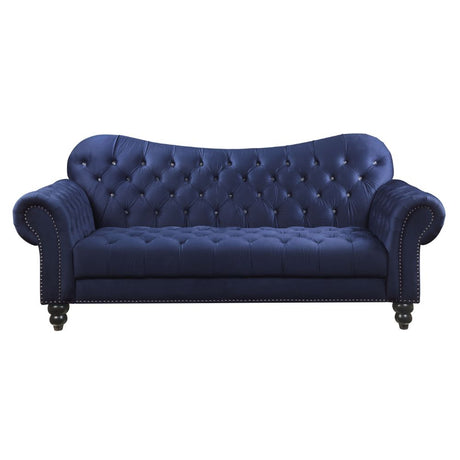 Acme - Iberis Sofa 53405 Navy Velvet