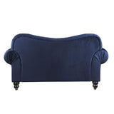 Acme - Iberis Loveseat 53407 Navy Velvet